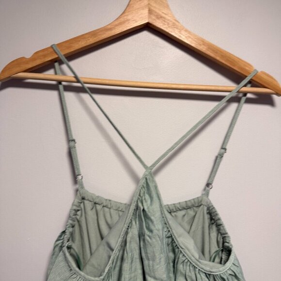 Urban Outfitters Romper Dress Light Green NWT Medium - Picture 4 of 9